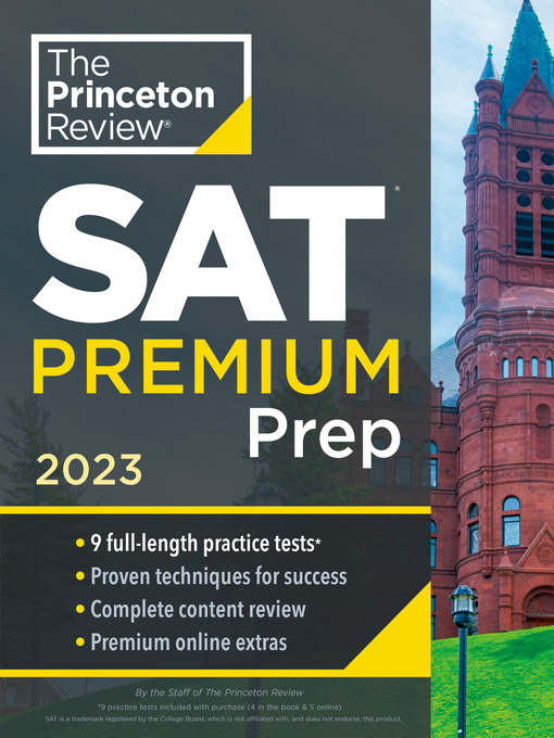 Title details for Princeton Review SAT Premium Prep, 2023 by The Princeton Review - Wait list